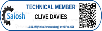 SAIOSH Technical Member 2026
